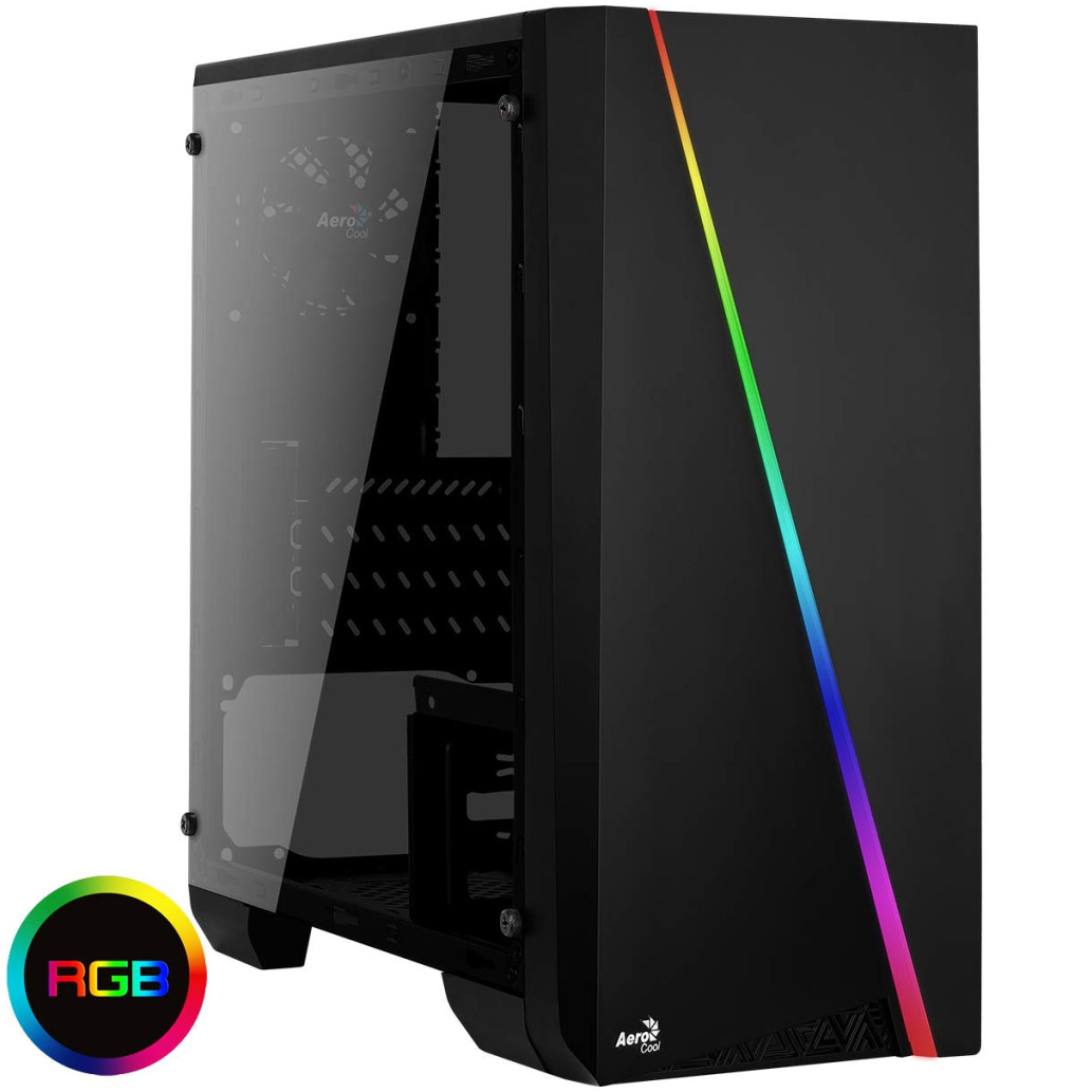 Ohišje Aerocool Cylon MidiATX - črna RGB