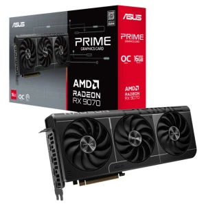 Grafična kartica AMD RX 9070 Asus Prime OC - 16GB GDDR6 | 1xHDMI 2.1b 3xDisplayport 2.1a (90YV0LI1-M0NA00)