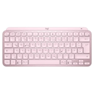 Tipkovnica brezžična Logitech MX mini US international | SLO gravura roza LED osvetlitev (920-010500)
