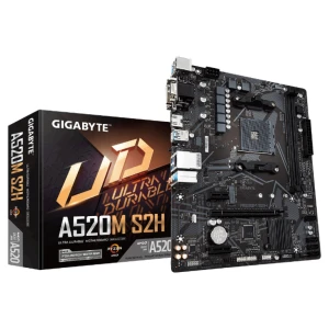 Osnovna plošča AM4 Gigabyte A520M S2H VGA DVI HDMI M.2