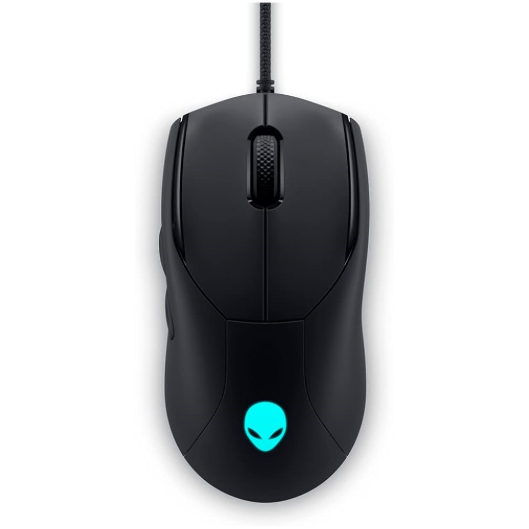 Miš Dell USB-A Alienware AW320M optična gaming 6 gumbov 19000DPI RGB črna (545-BBDS)