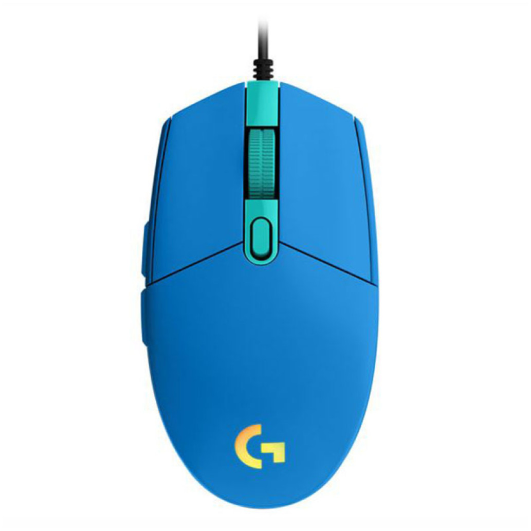 Miš Logitech USB optična Gaming G102 modra LightSync (910-005801)