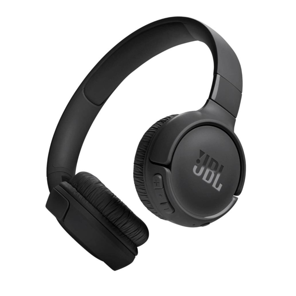 Slušalke brezžične naglavne Bluetooth stereo JBL Tune 520BT črne