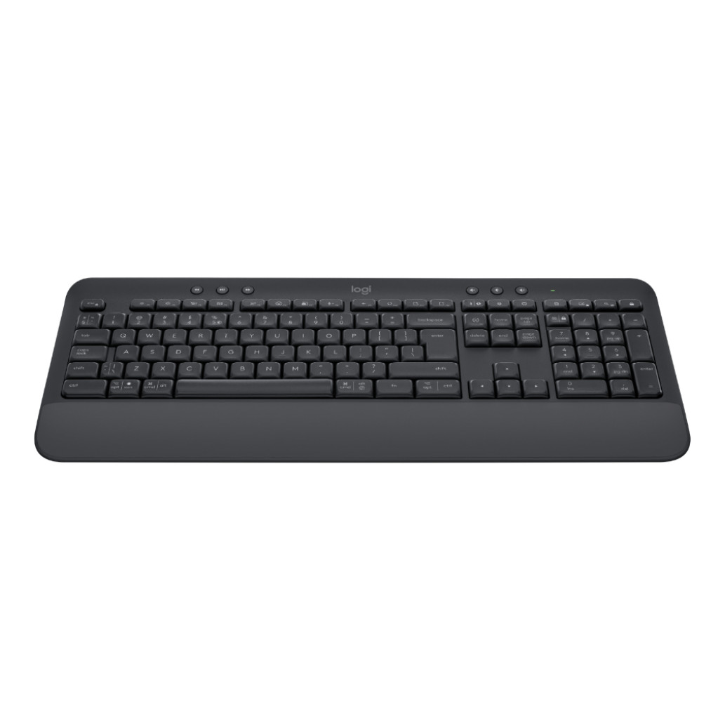 Tipkovnica brezžična + Bluetooth Logitech K650 Signature US international | SLO gravura grafitna (920-010945) - slika 4