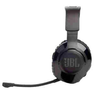 Slušalke brezžične JBL naglavne z mikrofonom USB sprejemnik Quantum črne (JBLQ350WLBLK)