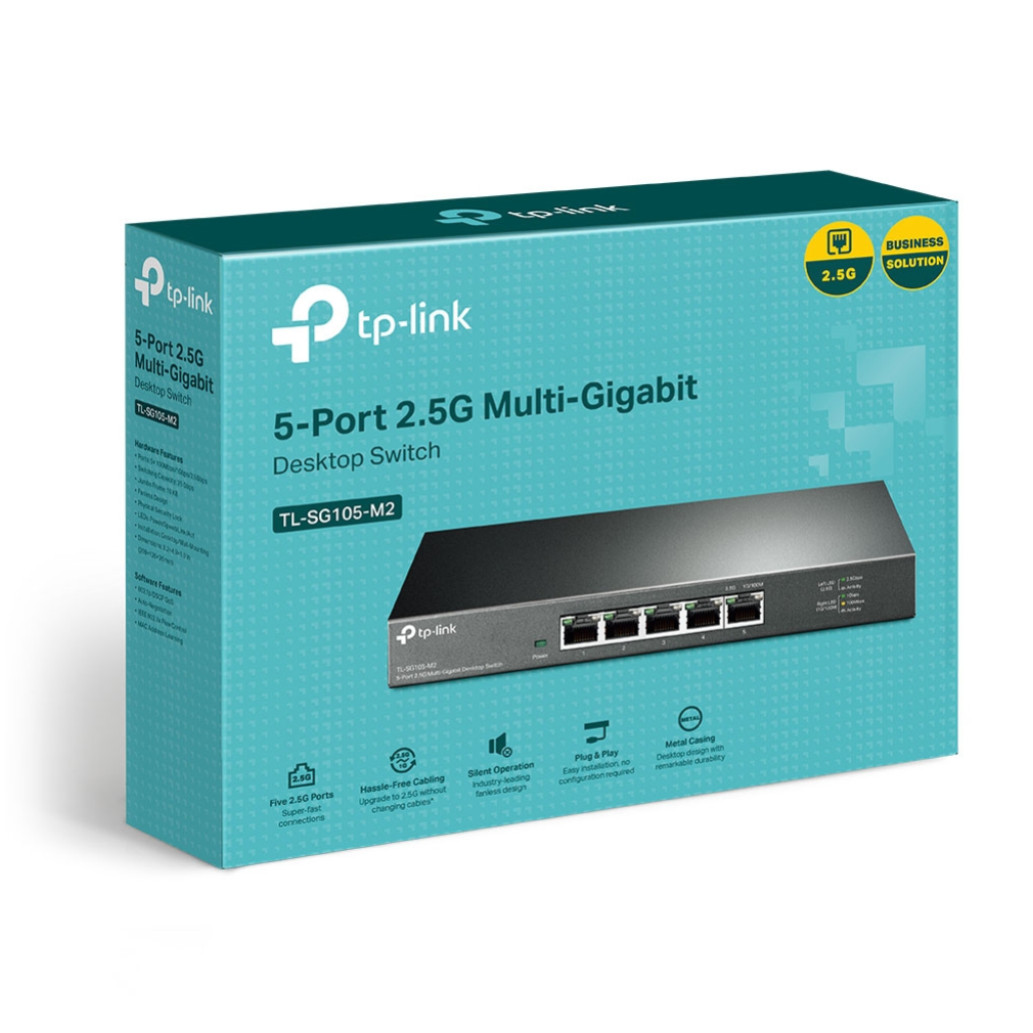 STIKALO 5-PORT TP-Link 2,5Gbp/s (TL-SG105-M2) - slika 4