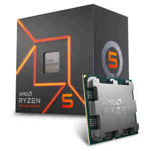 Procesor AMD AM5 Ryzen 5 7600 6C/12T 3.8Hz/5.1GHz BOX 65W grafika Radeon Wraith Stealth hladilnik