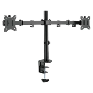 Nosilec za LCD monitor dvojni 33 - 82 cm (13"-32") do 8kg na roko - pritrditev na rob mize LogiLink (BP0098)