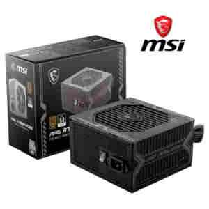 Napajalnik - 750W MSI MAG A750BN 80Plus Bronze 80% ATX 3.1 (Gen5) Non modular 120mm črna (306-7ZP2C11-CE0)
