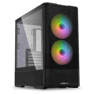 Ohišje Lian-Li LANCOOL 207 MidiATX - črna ARGB