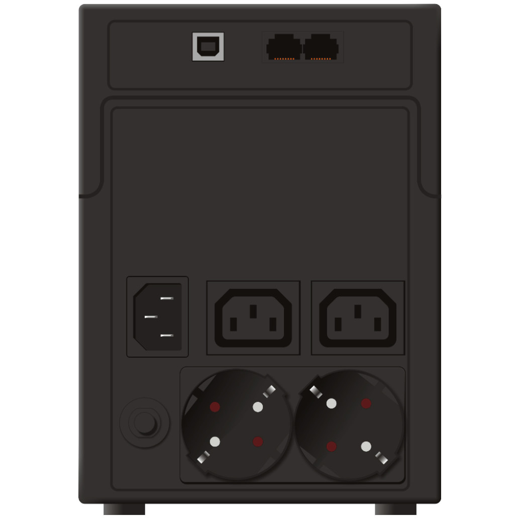 UPS PowerWalker VI 1200 SHL Line-Interactive 1200VA/600W 4x220V (10120097) - slika 3