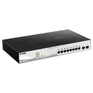 STIKALO 8-PORT D-link DGS-1210-10MP 10/100/1000 PoE Managed (DGS-1210-10MP/E)