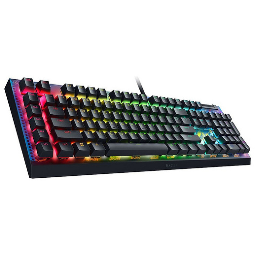 Gaming Tipkovnica Žična Razer BlackWidow V4 X US | rumena RGB Fortnite Edition (RZ03-04703600-R3M1) - slika 2