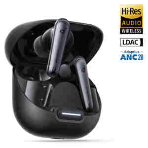 Slušalke brezžične Anker ušesne BT Soundcore Liberty 4 NC črne ANC (A3947G11)