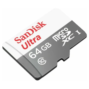 Spominska kartica SDXC-Micro 64GB Sandisk 100MB/s/UHS-I +adapter (SDSQUNR-064G-GN3MA)