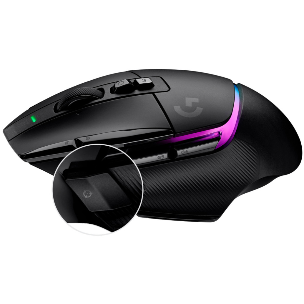 Miš Logitech brezžična G502 X Plus Premium optična gaming črna LightSpeed 25600DPI RGB (910-006163) - slika 2