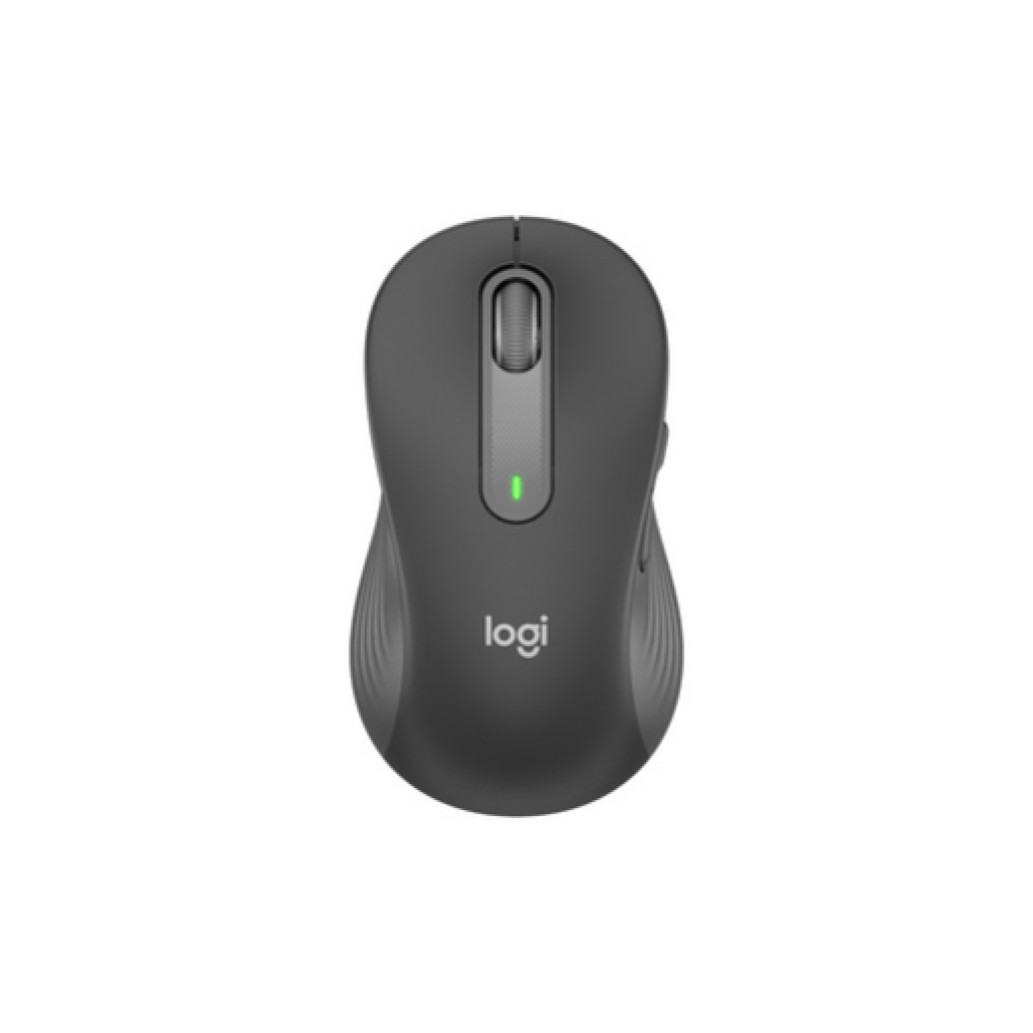 Miš brezžična + Bluetooth Logitech M650L 4000DPI za levičarje grafitna za levičarje (910-006239)
