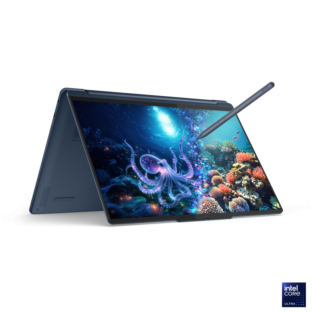 Lenovo 35,5 cm (14,0") Yoga 9 2-in-1 2880x1800 OLED na dotik 500nit 120Hz Ultra 7-258V - slika 2