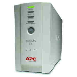 UPS APC Back-UPS CS BK500EI Offline 500VA 300W UPS brezprekinitveno napajanje (BK500EI)
