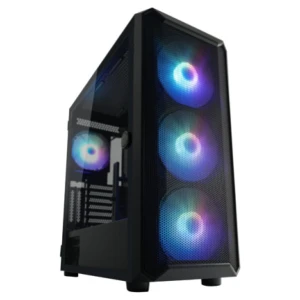 Ohišje LC Power Gaming 804B Obsession X MidiATX - črna RGB