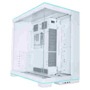 Ohišje Lian-Li O11D EVO ATX - bela RGB