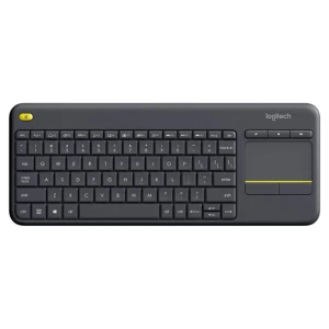 Tipkovnica brezžična Logitech K400 Plus | Slovenski nabor znakov črna + Touchpad (920-008385)