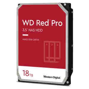 Trdi disk 18TB WD WD181KFGX - Red PRO 512MB - primeren za snemalnike 24/7 (WD181KFGX)