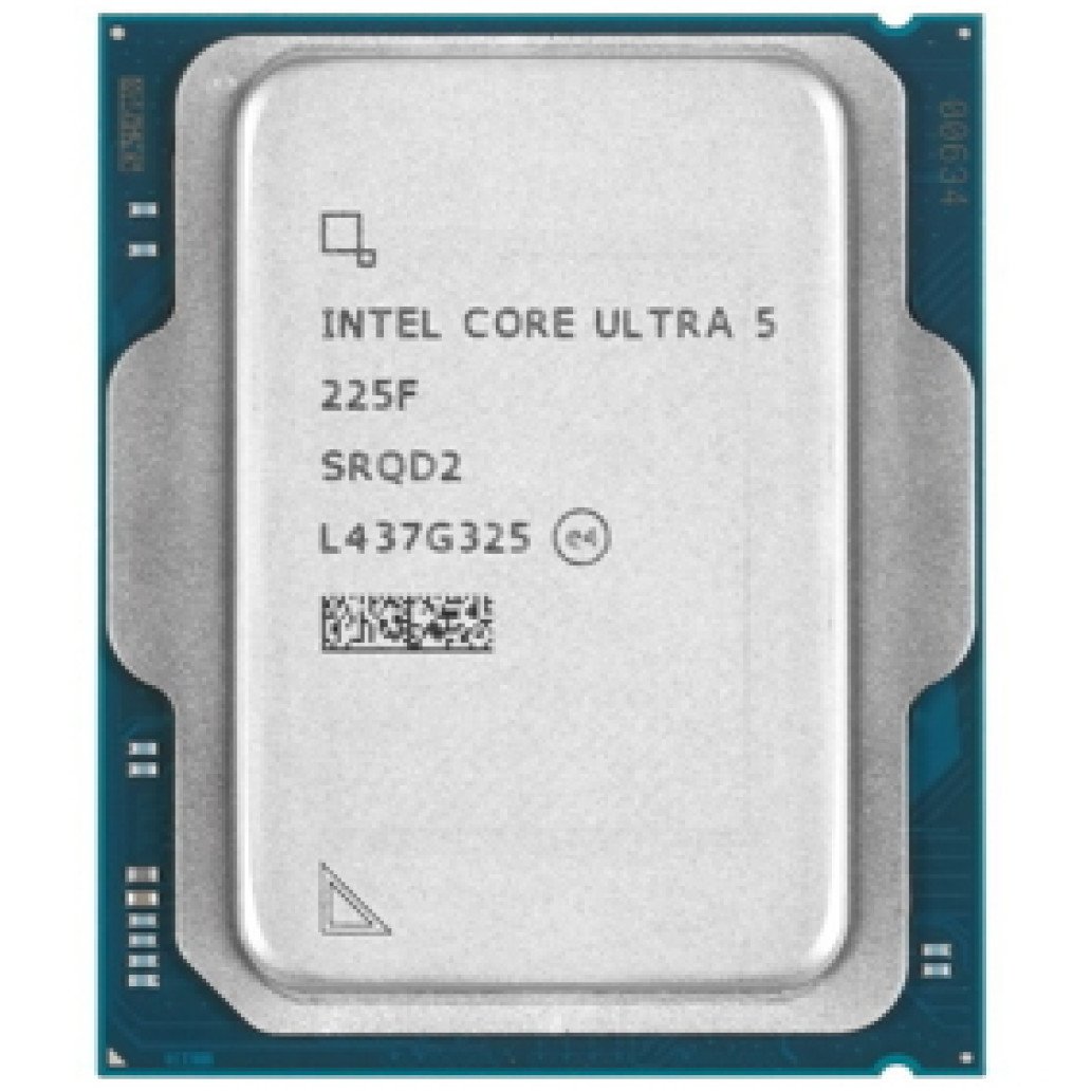 Procesor Intel LGA1851 Ultra 5 225 tray 10C/10T 2.7GHz/4.9GHz tray 65W/121W grafika Intel brez hladilnika