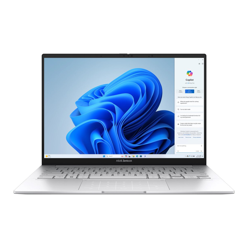 Asus 35,5 cm (14,0") Zenbook 14 2880x1800 OLED 500nit 120Hz Ultra 9-285H