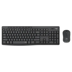 Tipkovnica in miš Logitech brezžična desktop MK295 SLO grafitna silent 920-009809