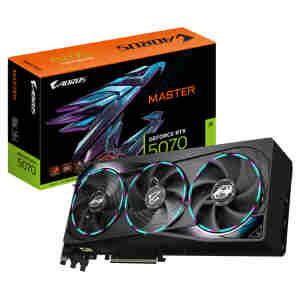 Grafična kartica nVidia RTX5070 GigaByte AORUS MASTER - 12GB GDDR7 (GV-N5070AORUS M-12GD)