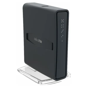 Usmerjevalnik brezžični Mikrotik WiFi5 802.11ac AC750 433Mbit/s 3G/4G USB dongle dualband 5xLAN 2x notranja antena (RB952Ui-5ac2nD-TC)