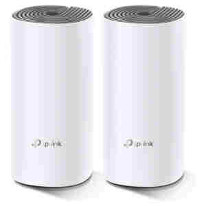 Usmerjevalnik brezžični mrežni sistem TP-Link Deco E4 WiFi5 802.11ac AC1200 867Mbit/s MESH MU-MIMO 2xLAN 2x notranja antena (Deco E4(2-pack))