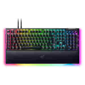 Gaming Tipkovnica Žična Razer BlackWidow V4 Pro (rumena stikala) UK/SLO | črna RGB (RZ03-04682000-R3W1)