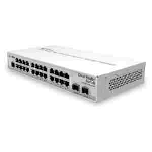STIKALO 24-PORT 2xSFP Mikrotik 100/1000 Managed PoE pasivni (CRS326-24G-2S+IN)