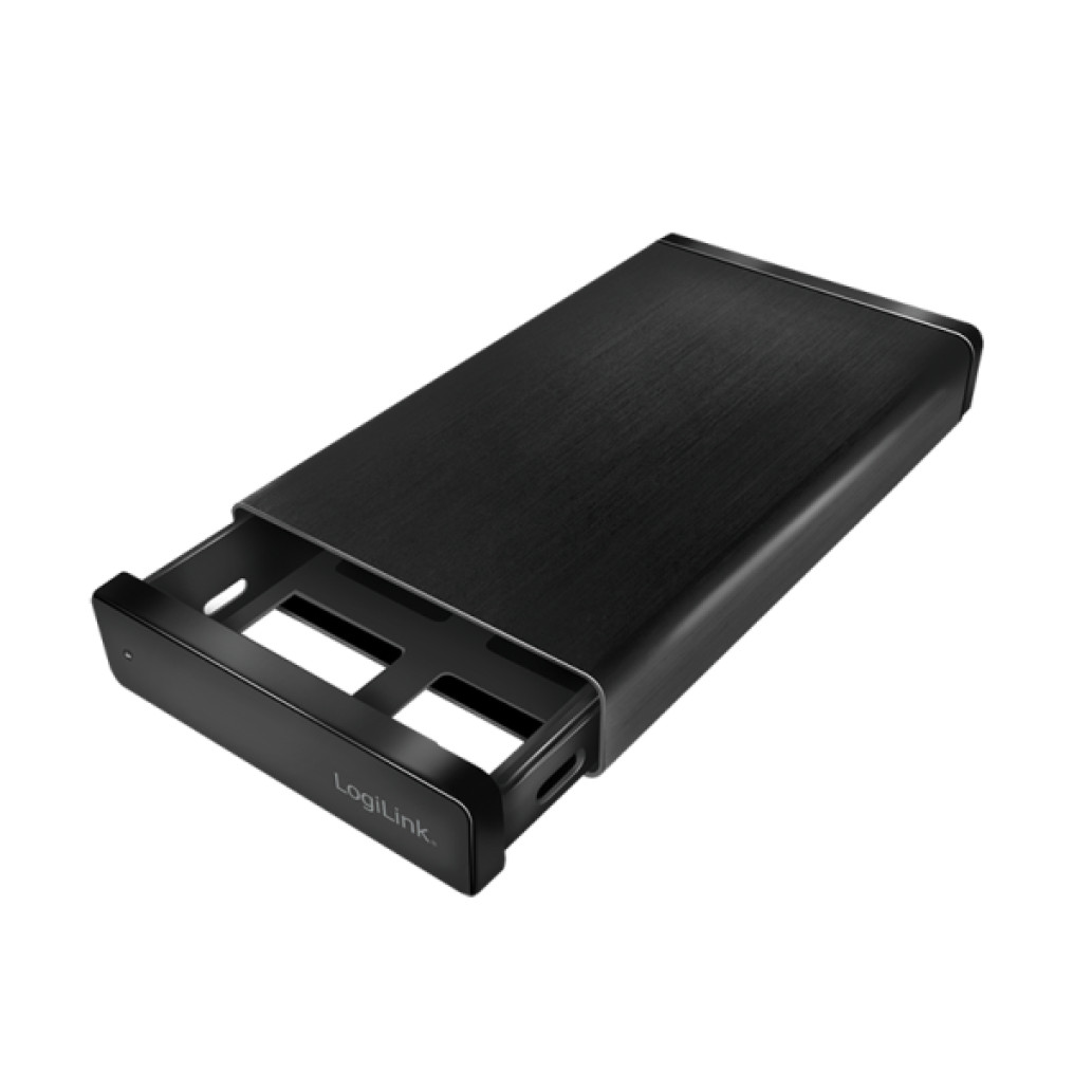 Ohišje za trdi disk 3,5 USB-A 3.0 5Gbps za diske 22TB LogiLink - črn (UA0284) - slika 3