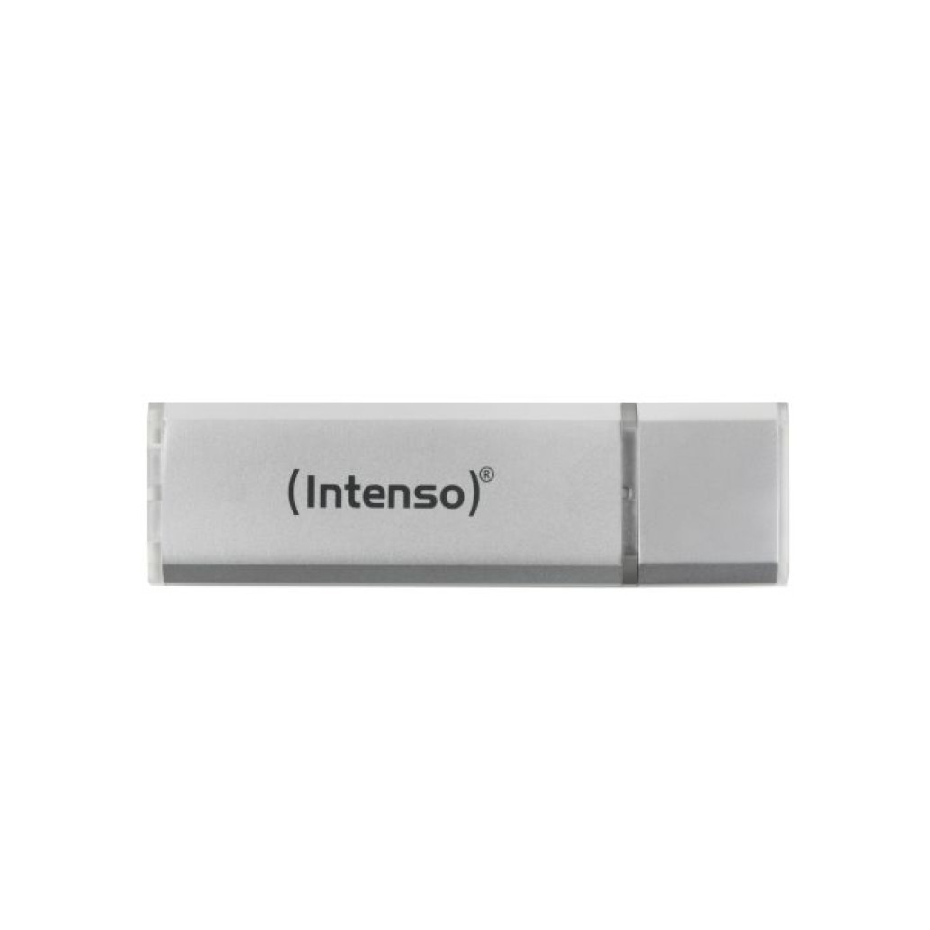 Spominski ključek 16GB USB2.0 Intenso Alu Line 28MB/s 6,5MB/s aluminij s pokrovčkom srebrn (3521472)