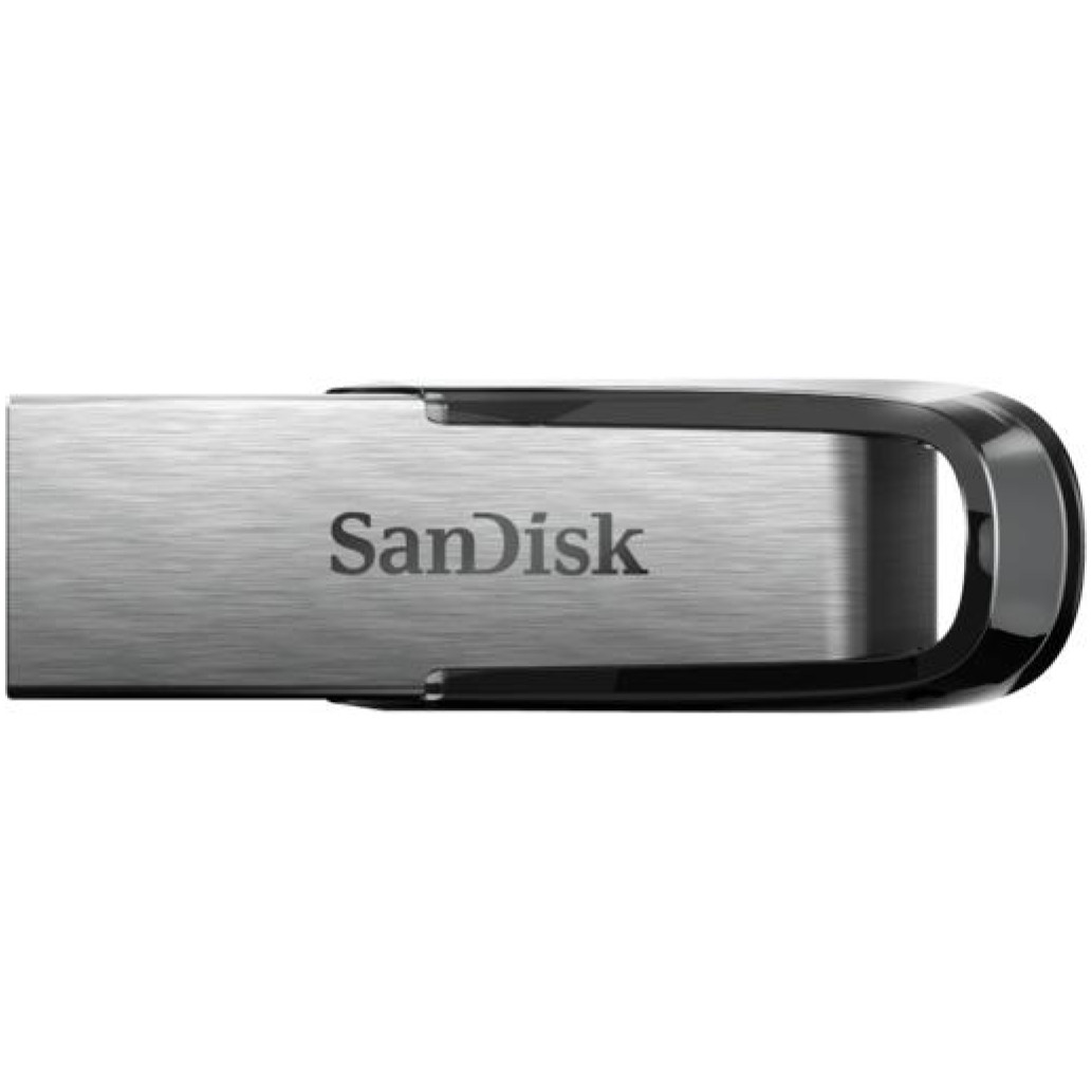 Spominski ključek 32GB USB 3.0 Sandisk Ultra Flair 150MB/s - kovinski/brez pokrovčka/srebrn (SDCZ73-032G-G46)
