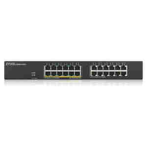 STIKALO 24-PORT ZyXEL 100/1000 PoE Managed Rackmount (GS1900-24EP-EU0101F)