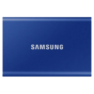 Prenosni disk SSD 1TB USB-C Samsung T7 1050/1000MB/s - modra (MU-PC1T0H/WW)
