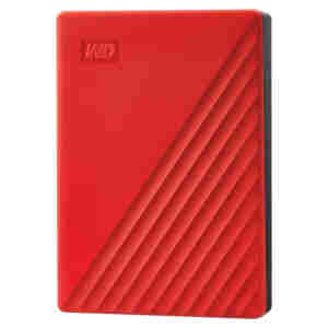 Prenosni disk 6,4cm (2,5") 4TB USB 3.0 WD My Passport - rdeča WDBPKJ0040BRD-WESN