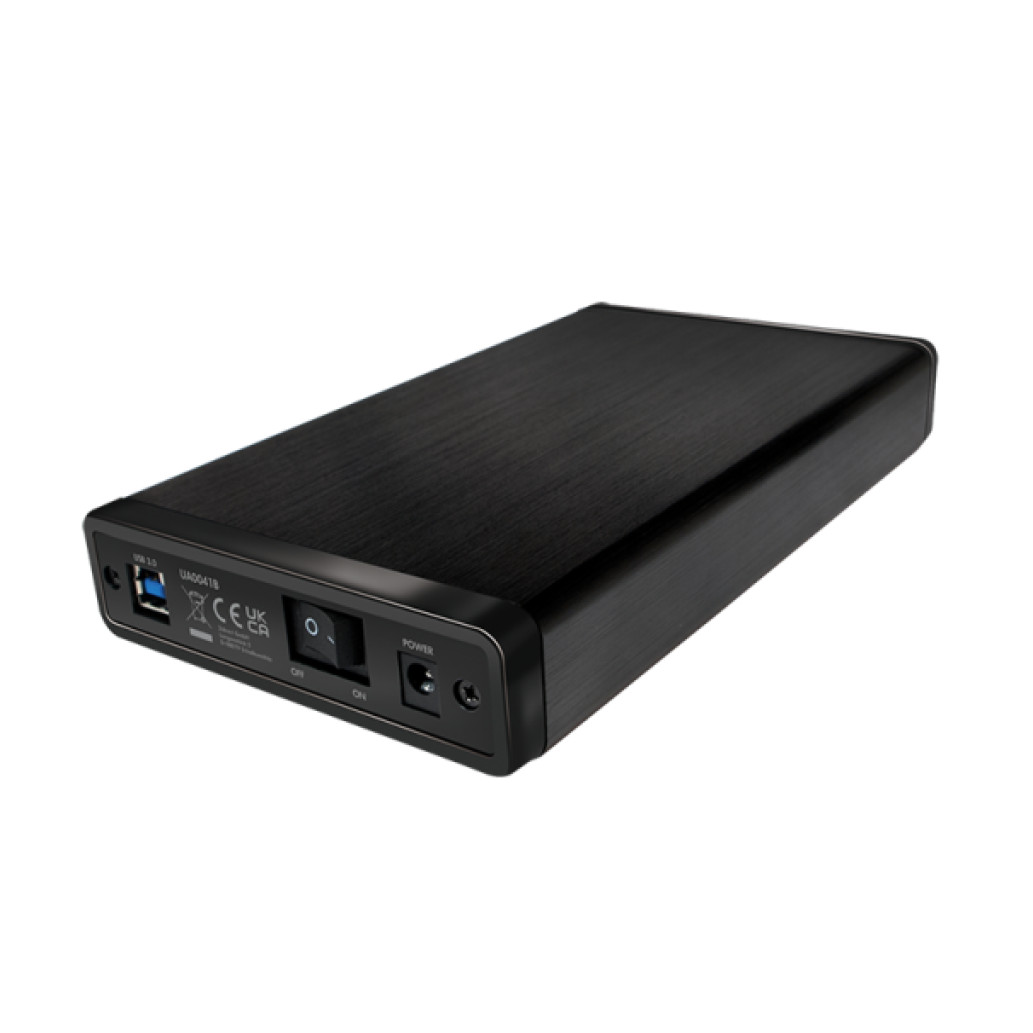 Ohišje za trdi disk 3,5 USB-A 3.0 5Gbps za diske 22TB LogiLink - črn (UA0284) - slika 2