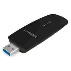 Brezžični mrežni adapter USB 3.0 Linksys WiFi5 802.11ac AC1200 867Mbit/s Dualband Nano (WUSB6300-EJ)