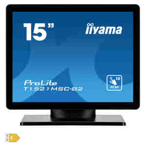 touch Iiyama 38,1 cm (15,0") T1521MSC-B2 1024x768 POS