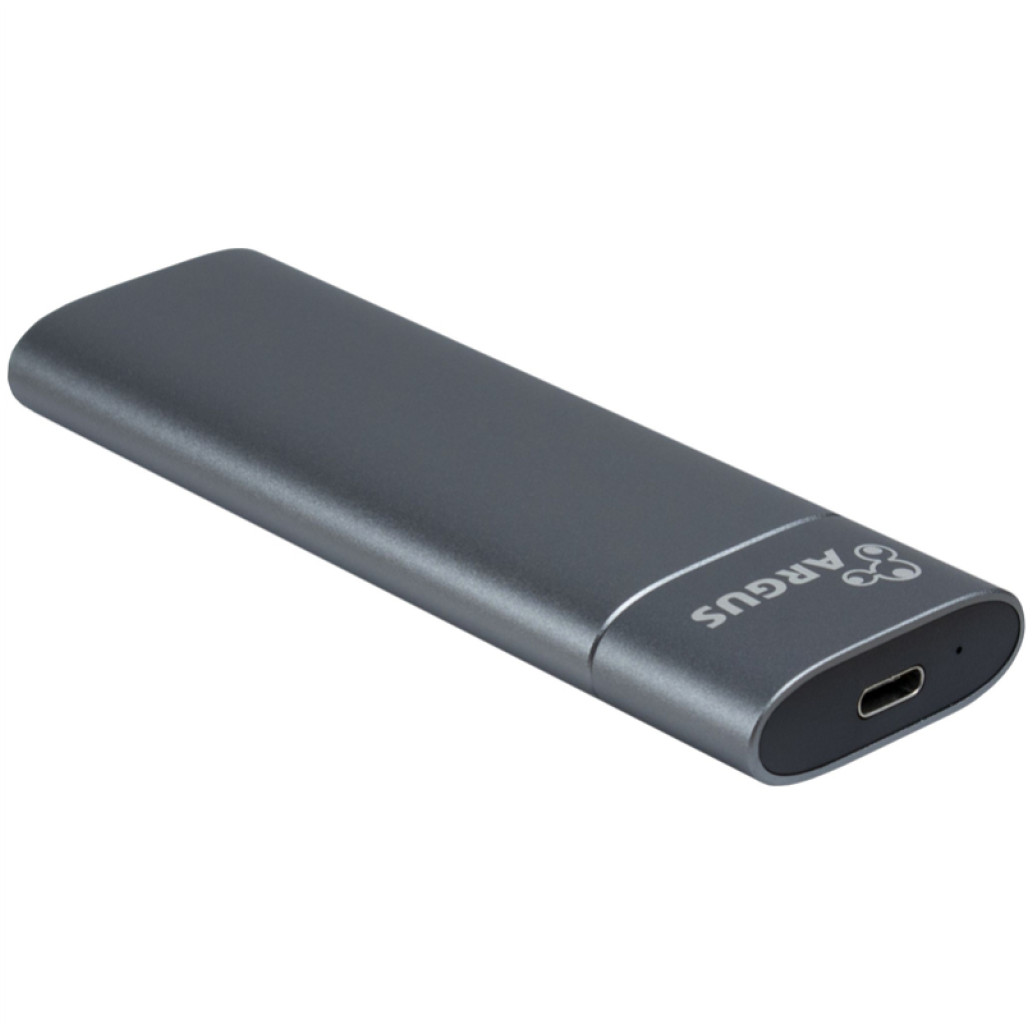 Ohišje za SSD disk M.2 v USB-C PCIe NVMe USB 3.2 Gen2 Type-C aluminij INTER-TECH GD-MS013 (88884125)