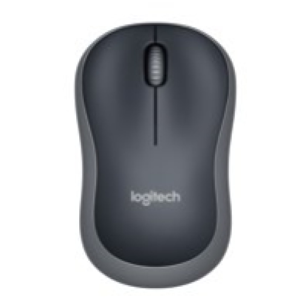 Miš Logitech brezžična M185 za notesnike siva nano (910-002235)