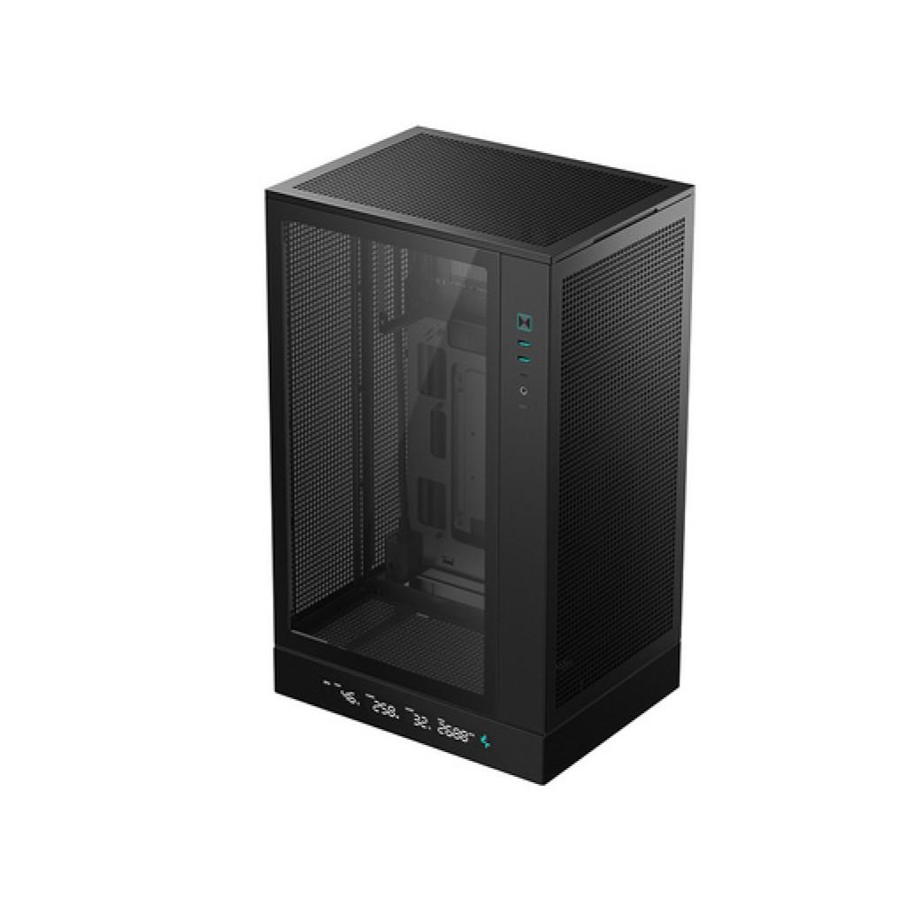 Ohišje Deepcool CH270 DIGITAL microATX - črna