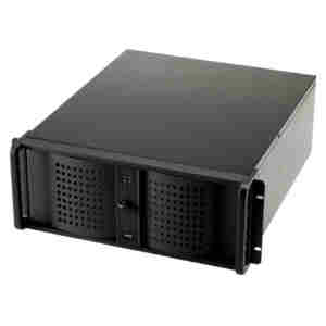 Ohišje Fantec indu. PC 4U 48cm Strežniško - črna