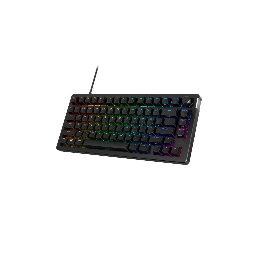 Gaming Tipkovnica USB-A - HyperX Alloy Rise 75 | SLO gravura črna RGB (7G7A4AA#ABA) - slika 4
