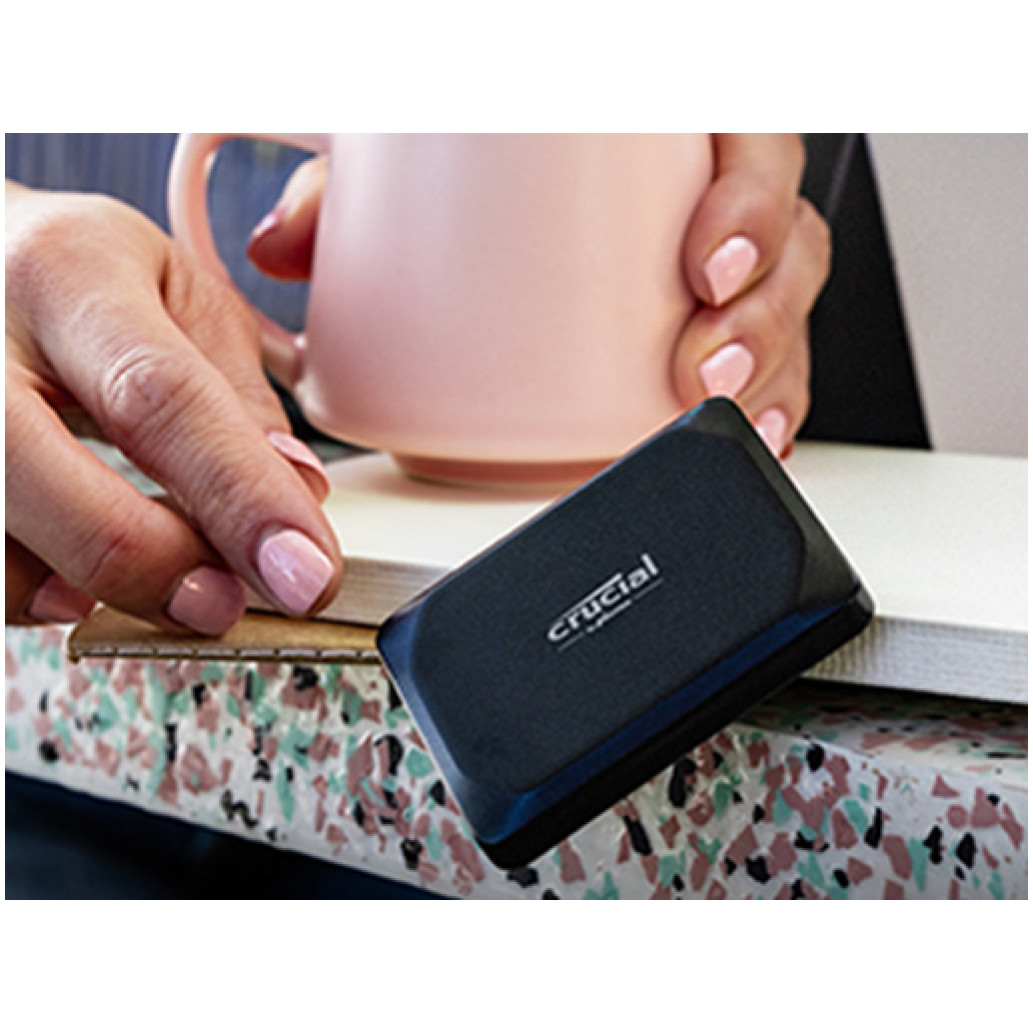 Prenosni disk SSD 4TB USB-C Crucial X9 1050/1000MB/s - črna (CT4000X9SSD9) - slika 2